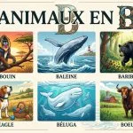 Animal en B : liste, fiches et Petit Bac